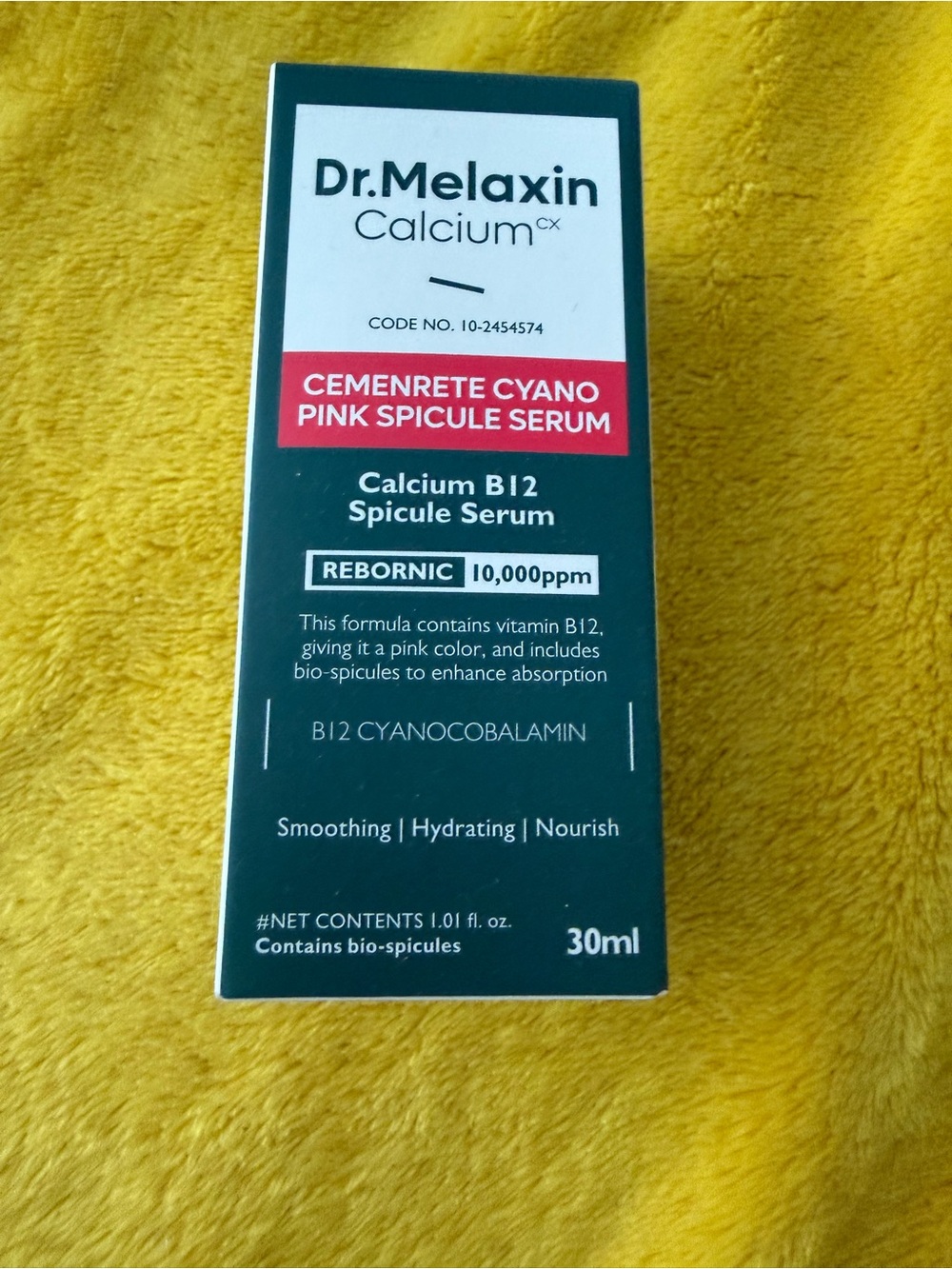 Dr. Melaxin Pink Spicule Serum – Calcium B12 Hydrating Serum (Pink)